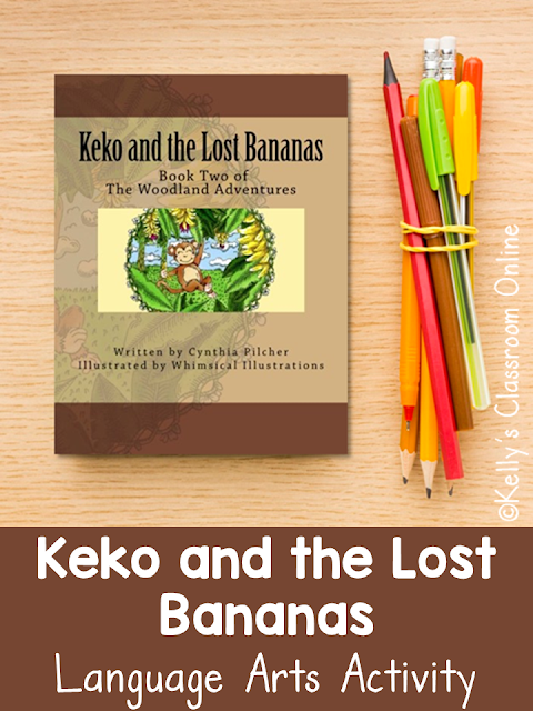 Learn about friendship and sharing with Keko and the Lost Bananas by Cynthia Pilcher... book two in The Woodland Adventures series.