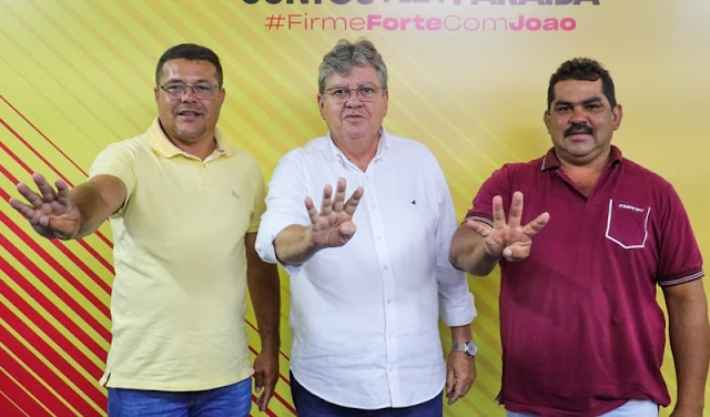 Prefeitos de Princesa Isabel, Monteiro, Bom Jesus e mais 2 cidades declaram apoio a João no 2º turno