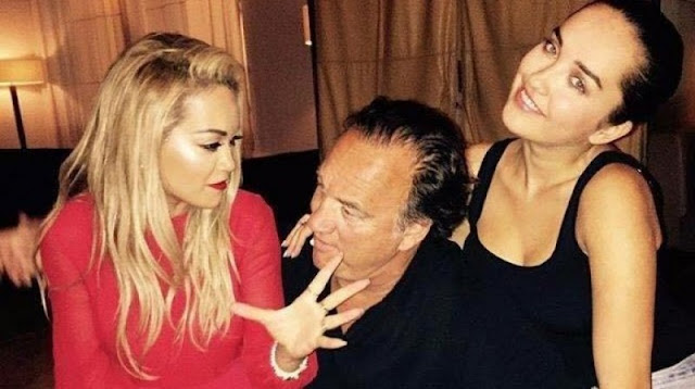  (Photo) Belushi Encourages his Compatriot's "Body on Me" of  Rita Ora