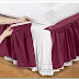 Detachable velcro bed skirts