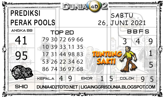 Prediksi Togel PERAK DUNIA4D2 26 JUNI 2021