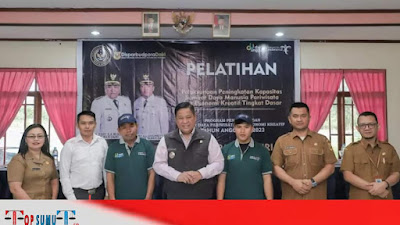 Bupati Dairi Buka Pelatihan Peningkatan Kapasitas Sumber Daya Manusia Pariwisata Dan Ekonomi Kreatif Tingkat Dasar