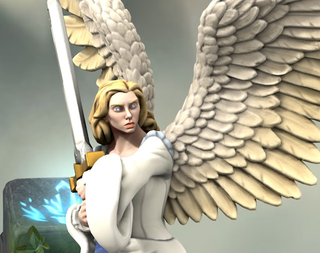 Lunar Angel (Hero Forge)