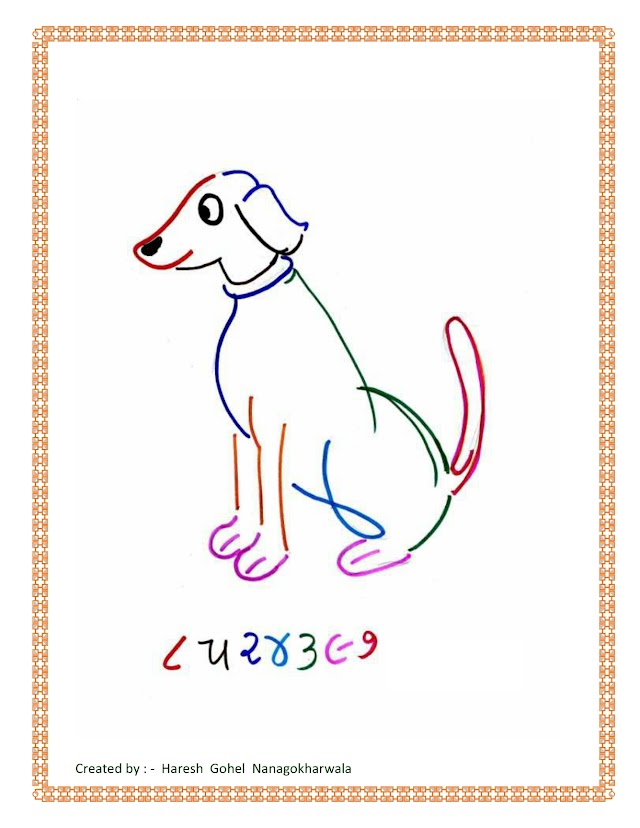 0-9 ANKO NA UPYOG THI BANAVEL CHITRO | VARIOUS DRAWING IMAGE BY USING 0-9 DIGITS