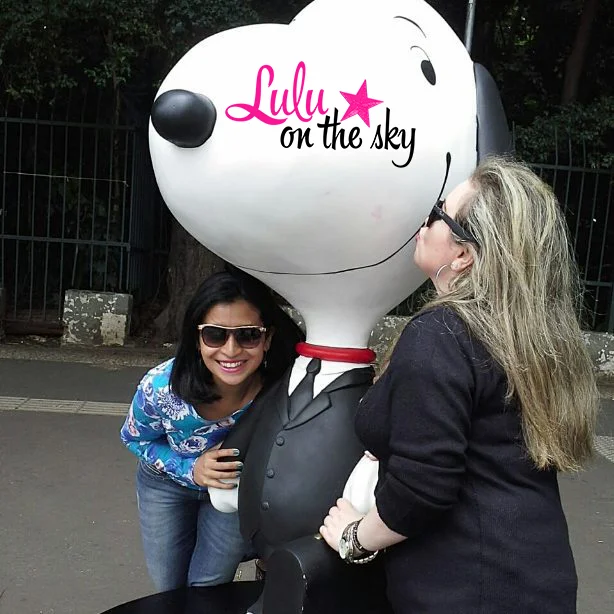 Snoopy Executivo na Avenida Paulista em frente ao Trianon