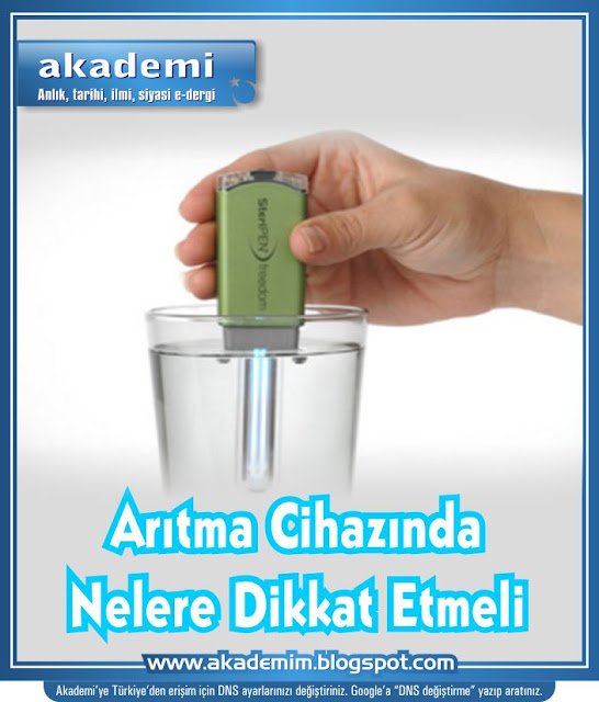 Arıtma Cihazında Nelere Dikkat Etmeli