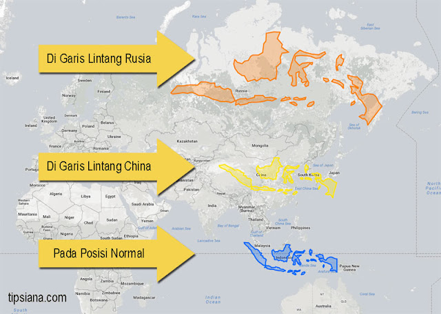 Inilah Ukuran Luas Indonesia Sebenarnya Dibanding Negara 