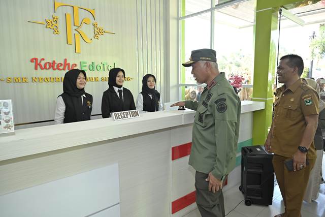 SMKN 1 Lubuksikaping Punya Edutel Bernama Kotehe