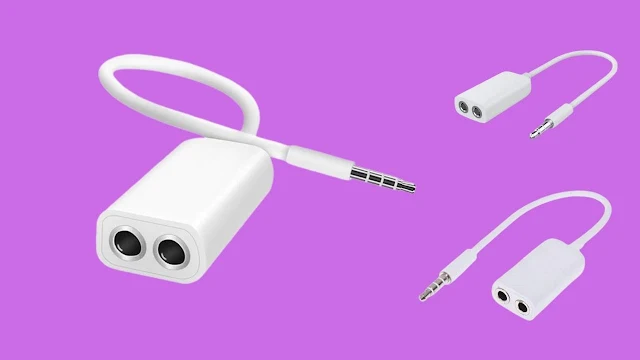 3. Earphone_ Headphone 3.5mm Audio Splitter_ Divider