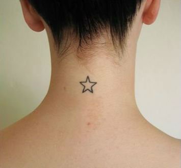 Tatuagens de estrelas para as mulheres 