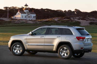 2011 Jeep Grand Cherokee Rear Side View