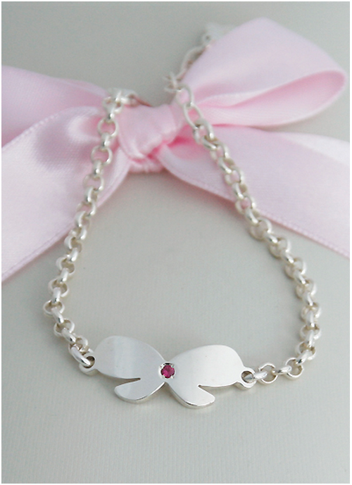 Kaui Silver Ribbon Bracelet