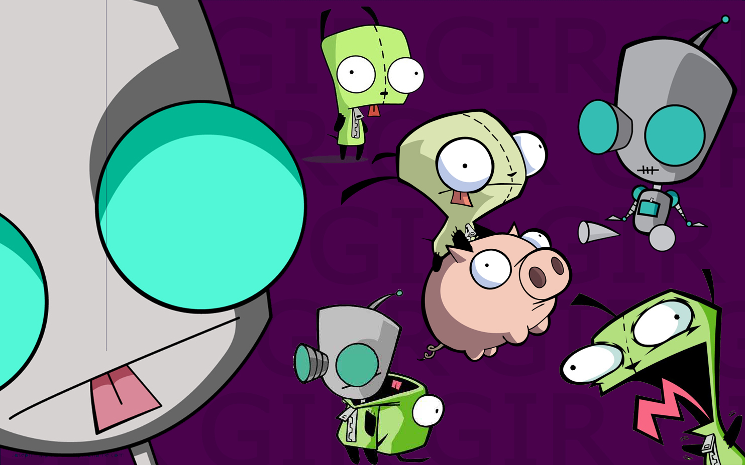 free wa11papers: Invader Zim Wallpaper Hd