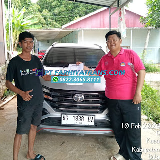 Kirim mobil Toyota Rush dari Malili Luwu Timur tujuan ke Kediri dengan kapal roro dan driving estimasi pengiriman 4-5 hari.