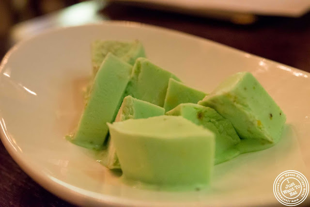 image of pistachio kulfi at The Masala Wala in NYC, New York