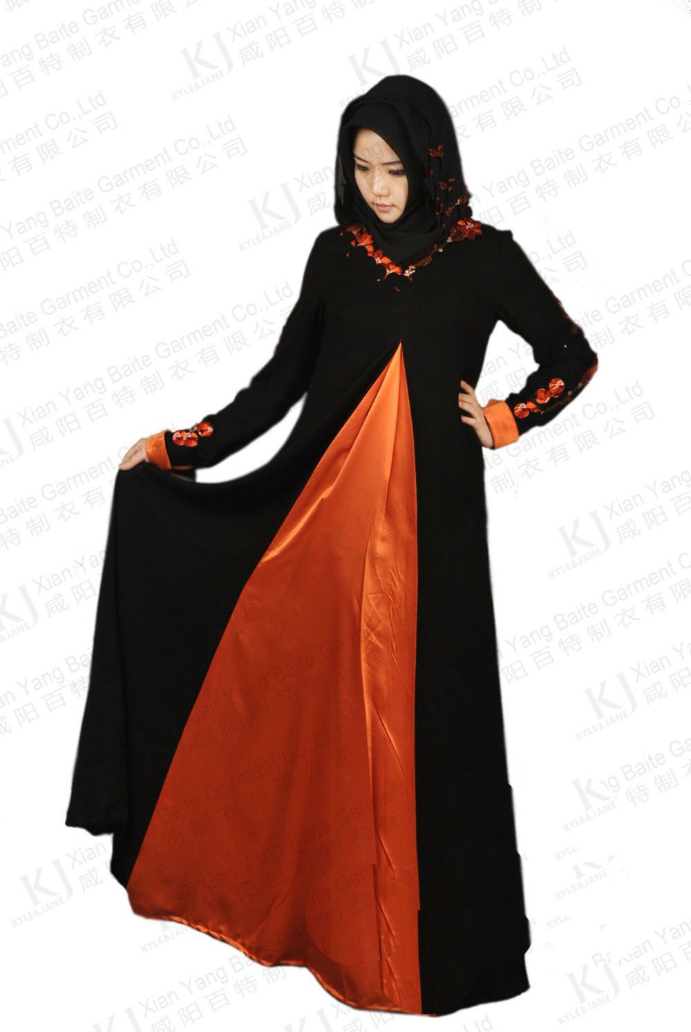 17 Model Desain Baju Gamis Warna Hitam Modern 2019 Model 