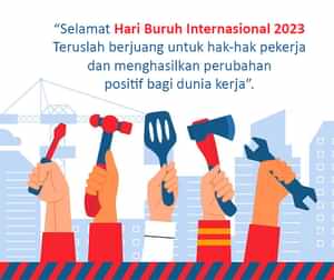 poster hari buruh 2023 download