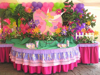 Children Parties, Tinkerbell Decoration