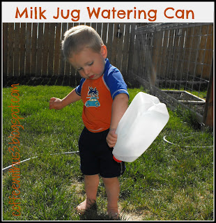 milk jug watering can