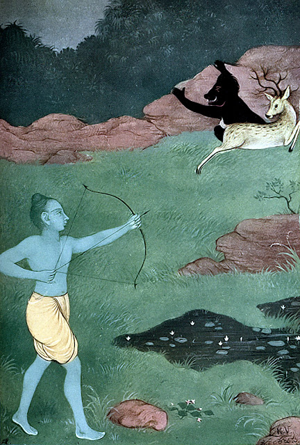 Rama killed the illusory deer Maricha