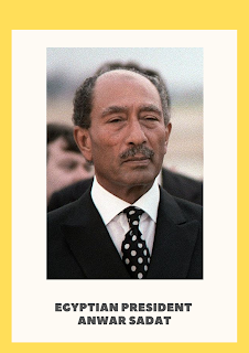 Egyptian President Anwar Sadat