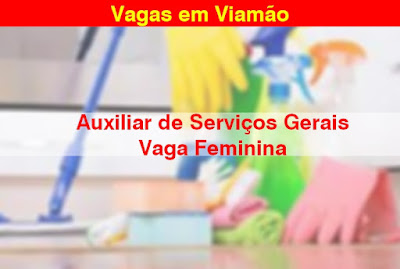 Vaga para Serviços Gerais em Viamão