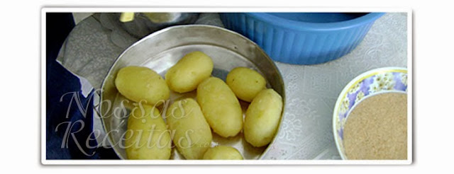 receita do passo a passo de Batatas Recheadas