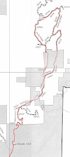 Motor Vehicle Use Map of Monte Cristo area of Ogden Ranger District