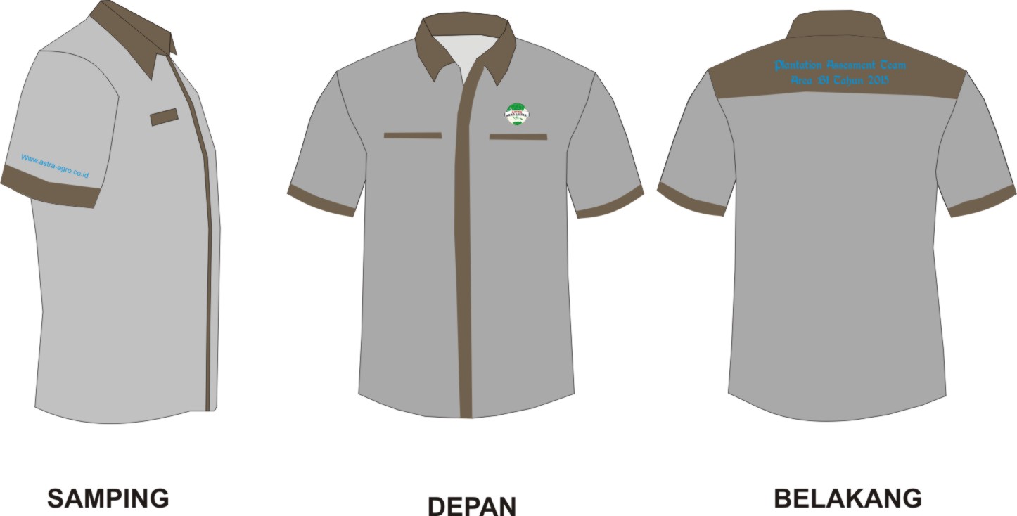 Design Graphics with Corel Draw  Hasil Desain  Kemeja  