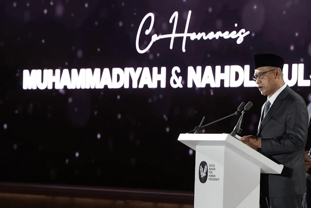 Terima Penghargaan Zayed Award 2024, Muhammadiyah Terus Berkomitmen Jalankan Peran Kemanusiaan