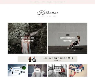 katherine blogger template