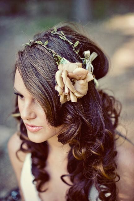 Bohemian Wedding Hairstyle