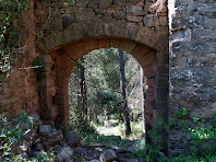 Interior del mas de Torrecogusa