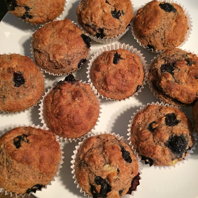 dairy free blueberry muffins