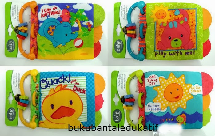 Buku Bantal, Buku Bantal Murah, BukuBantal Bayi, Mainan 