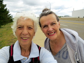 Gail Lowe and Joan Young