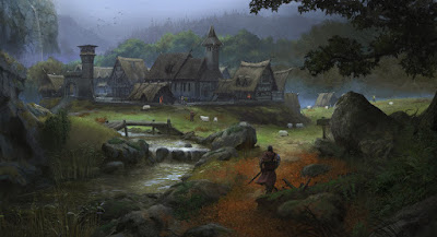 European Medieval Village by KlausPillon