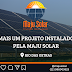 Maju Solar: mais um projeto instalado