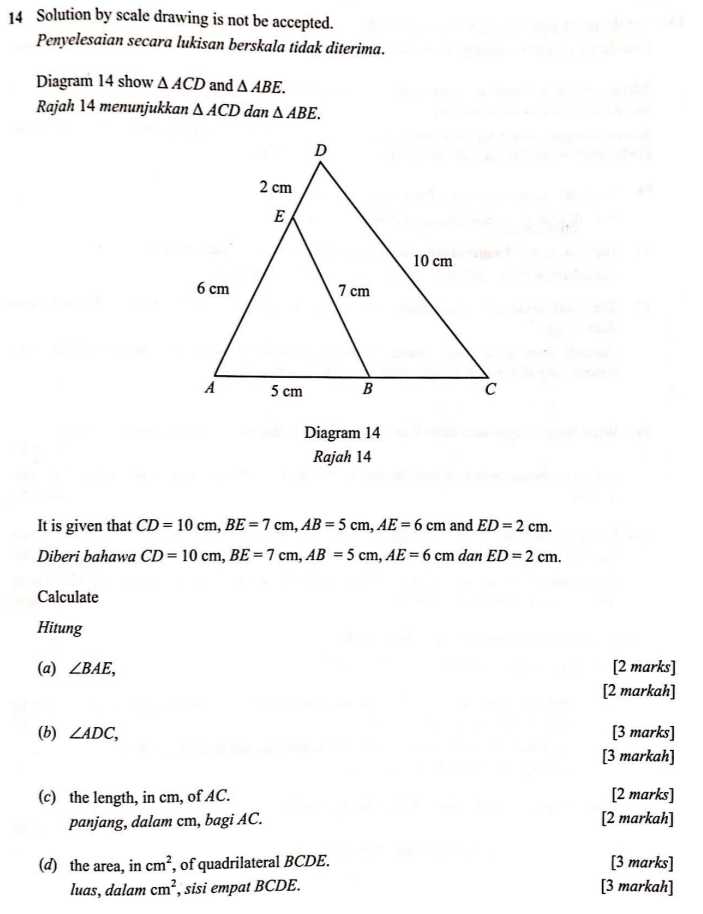 Cikgu Azman - Bukit Jalil: Penyelesaian Segitiga Matematik 