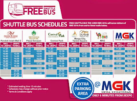 free shuttle IIMS 2014 Indonesia Motor Show