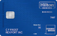 Hilton Honors Business Card