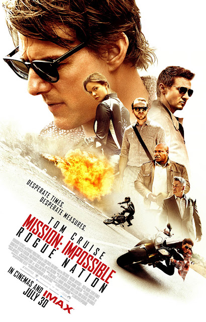 Mission Impossible 5 Rogue Nation recensione poster