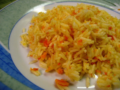 arroz de cenoura bimby