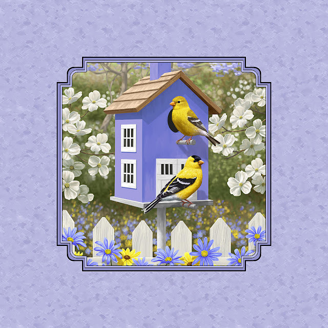 Goldfinch Birdhouse