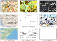 ESRI ArcGIS Online Reference and Speciality Maps