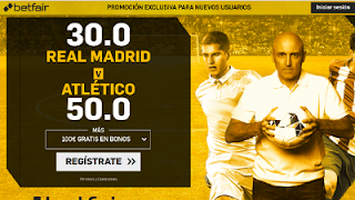 betfair supercuota Real Madrid v Atletico 8-4-2018