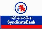 Syndicate Bank Recruitment 2015