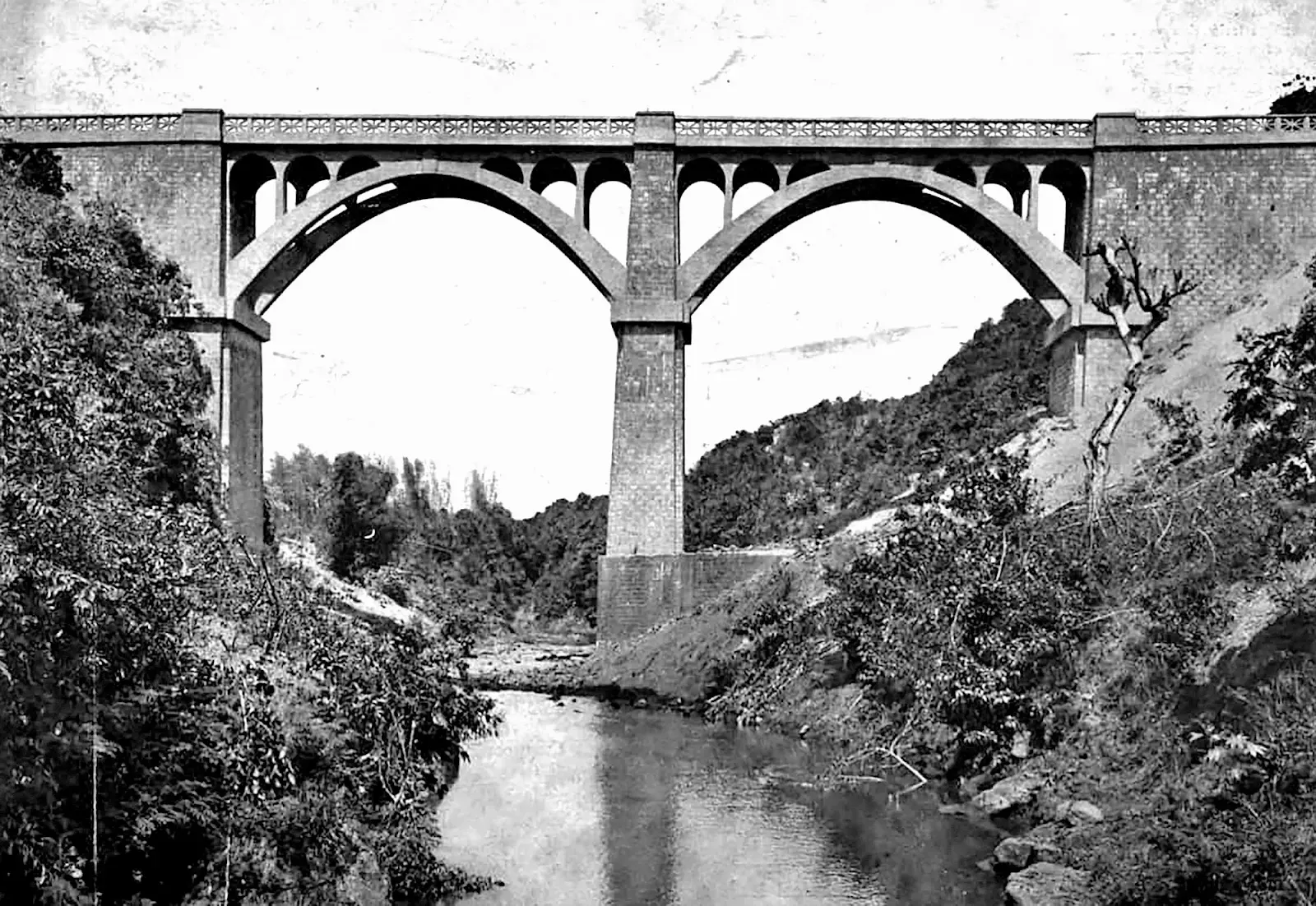 Sabang Bridge after completion 1914