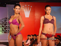 Indian Lingerie Models cat walk