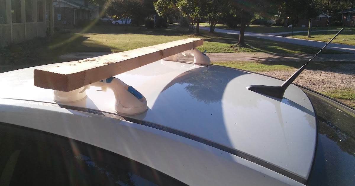 paddling and sailing: diy cheap roof racks